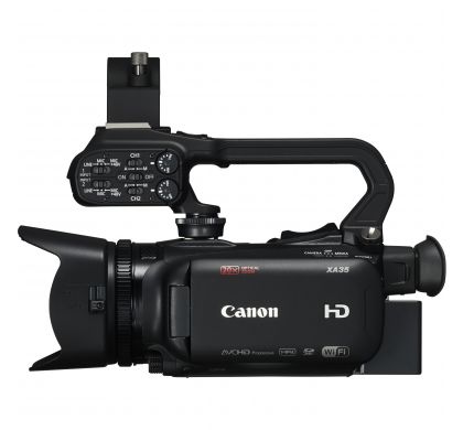 CANON XA35 Digital Camcorder - 8.9 cm (3.5") - Touchscreen OLED - CMOS - Full HD LeftMaximum
