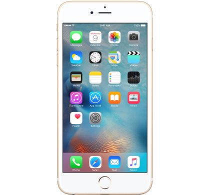 APPLE iPhone 6s Plus 32 GB Smartphone - 4G - 14 cm (5.5") LCD 1920 x 1080 Full HD Touchscreen -  A9 Dual-core (2 Core) 2 GHz - 2 GB RAM - 12 Megapixel Rear/5 Megapixel Front - iOS 9 - SIM-free - Gold FrontMaximum