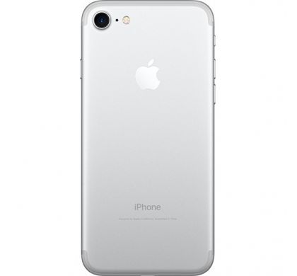 APPLE iPhone 7 128 GB Smartphone - 4G - 11.9 cm (4.7") LCD 1334 Ã— 750 HD Touchscreen -  A10 Fusion Quad-core (4 Core) - 2 GB RAM - 12 Megapixel Rear/7 Megapixel Front - iOS 10 - SIM-free - Silver RearMaximum