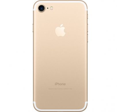 APPLE iPhone 7 128 GB Smartphone - 4G - 11.9 cm (4.7") LCD 1334 Ã— 750 HD Touchscreen -  A10 Fusion Quad-core (4 Core) - 2 GB RAM - 12 Megapixel Rear/7 Megapixel Front - iOS 10 - SIM-free - Gold RearMaximum