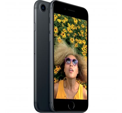 APPLE iPhone 7 128 GB Smartphone - 4G - 11.9 cm (4.7") LCD 1334 Ã— 750 HD Touchscreen -  A10 Fusion Quad-core (4 Core) - 2 GB RAM - 12 Megapixel Rear/7 Megapixel Front - iOS 10 - SIM-free - Black