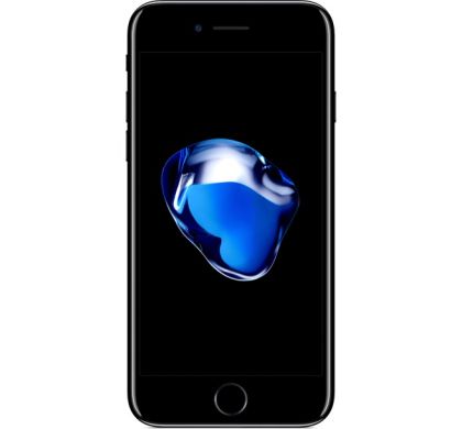 APPLE iPhone 7 128 GB Smartphone - 4G - 11.9 cm (4.7") LCD 1334 Ã— 750 HD Touchscreen -  A10 Fusion Quad-core (4 Core) - 2 GB RAM - 12 Megapixel Rear/7 Megapixel Front - iOS 10 - SIM-free - Jet Black FrontMaximum