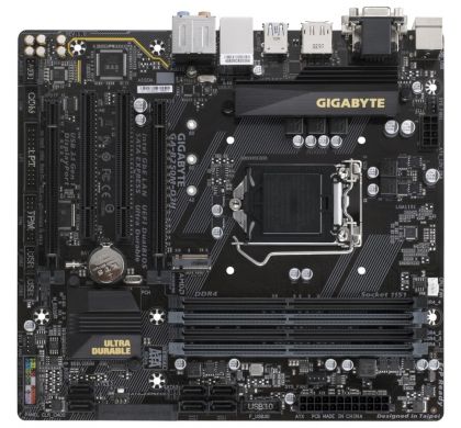 GIGABYTE Ultra Durable GA-B250M-D3H Desktop Motherboard - Intel B250 Chipset - Socket H4 LGA-1151