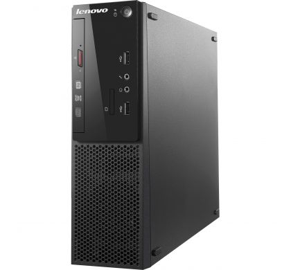 LENOVO S500 10HSA01BAU Desktop Computer - Intel Core i3 (4th Gen) i3-4170 3.70 GHz - 4 GB DDR3 SDRAM - 500 GB HDD - Windows 10 Pro 64-bit (English) - Small Form Factor - Black