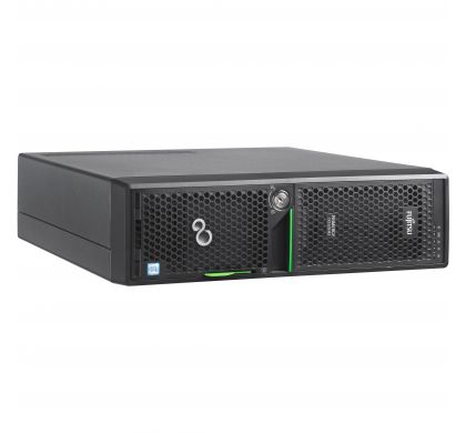 FUJITSU PRIMERGY TX1320 M2 Tower Server - 1 x Intel Xeon E3-1220 v5 Quad-core (4 Core) 3 GHz - 8 GB Installed DDR4 SDRAM - Serial ATA/600 Controller - 0, 1, 10 RAID Levels - 1 x 250 W BottomMaximum