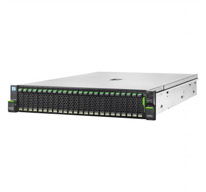 FUJITSU PRIMERGY RX2540 M2 2U Rack Server - 1 x Intel Xeon E5-2620 v4 Octa-core (8 Core) 2.10 GHz - 16 GB Installed DDR4 SDRAM - 12Gb/s SAS, Serial ATA/600 Controller - 0, 1, 5, 6, 10, 50, 60 RAID Levels - 1 x 450 W LeftMaximum
