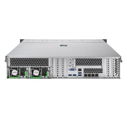 FUJITSU PRIMERGY RX2540 M2 2U Rack Server - 1 x Intel Xeon E5-2620 v4 Octa-core (8 Core) 2.10 GHz - 16 GB Installed DDR4 SDRAM - 12Gb/s SAS, Serial ATA/600 Controller - 0, 1, 5, 6, 10, 50, 60 RAID Levels - 1 x 450 W RearMaximum