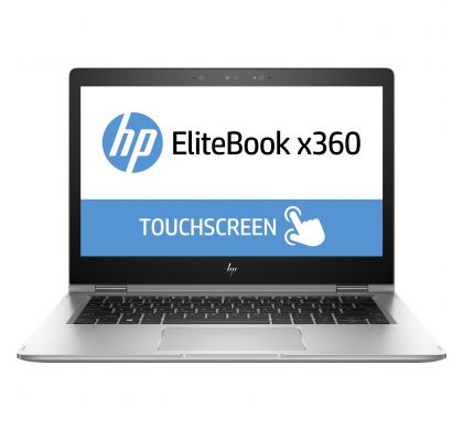 HP EliteBook x360 1030 G2 33.8 cm (13.3") Touchscreen LCD 2 in 1 Notebook - Intel Core i5 (7th Gen) i5-7300U Dual-core (2 Core) 2.60 GHz - 8 GB DDR4 SDRAM - 256 GB SSD - Windows 10 Pro 64-bit - 1920 x 1080 - In-plane Switching (IPS) Technology, Advanced Hyper Viewing Angle (AHVA) - Convertible - Silver FrontMaximum