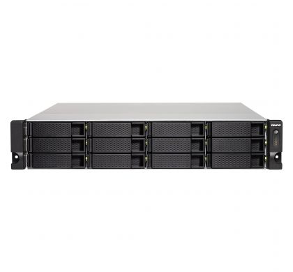 QNAP Turbo NAS TS-1231XU-RP 12 x Total Bays SAN/NAS Server FrontMaximum