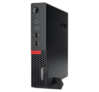 LENOVO ThinkCentre M710q 10MRA001AU Desktop Computer - Intel Core i5 (7th Gen) i5-7400T 2.40 GHz - 8 GB DDR4 SDRAM - 500 GB HDD - Windows 10 Pro 64-bit (English) - Tiny - Black