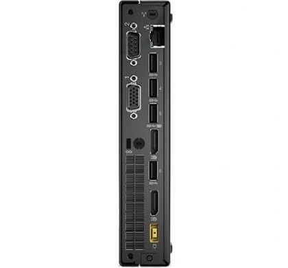 LENOVO ThinkCentre M710q 10MRA001AU Desktop Computer - Intel Core i5 (7th Gen) i5-7400T 2.40 GHz - 8 GB DDR4 SDRAM - 500 GB HDD - Windows 10 Pro 64-bit (English) - Tiny - Black RearMaximum