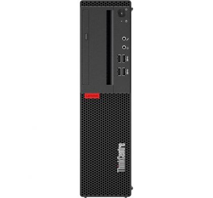 LENOVO ThinkCentre M710s 10M7A005AU Desktop Computer - Intel Core i5 (7th Gen) i5-7400 3 GHz - 8 GB DDR4 SDRAM - 256 GB SSD - Windows 10 Pro 64-bit (English) - Small Form Factor - Black FrontMaximum