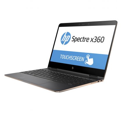 HP Spectre x360 13-ac000 13-ac053tu 33.8 cm (13.3") Touchscreen LCD 2 in 1 Notebook - Intel Core i7 (7th Gen) i7-7500U Dual-core (2 Core) 2.70 GHz - 8 GB LPDDR3 - 512 GB SSD - Windows 10 Home 64-bit - 3840 x 2160 - BrightView - Convertible LeftMaximum
