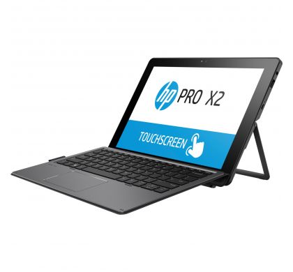 HP Pro x2 612 G2 30.5 cm (12") Touchscreen LCD 2 in 1 Notebook - Intel Core M (7th Gen) m3-7Y30 Dual-core (2 Core) 1 GHz - 4 GB LPDDR3 - 128 GB SSD - Windows 10 Pro 64-bit - 1920 x 1280 - BrightView - Hybrid LeftMaximum