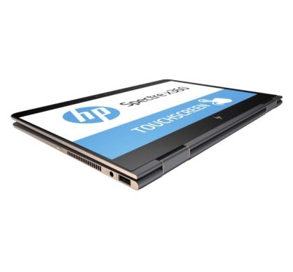 HP Spectre x360 13-ac000 13-ac039tu 33.8 cm (13.3") Touchscreen LCD 2 in 1 Notebook - Intel Core i7 (7th Gen) i7-7500U Dual-core (2 Core) 2.70 GHz - 8 GB - Windows 10 Home - 1920 x 1080 - Convertible - Silver RightMaximum