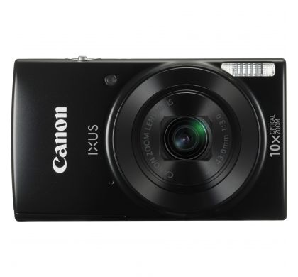 CANON IXUS 190 20 Megapixel Compact Camera - Black FrontMaximum