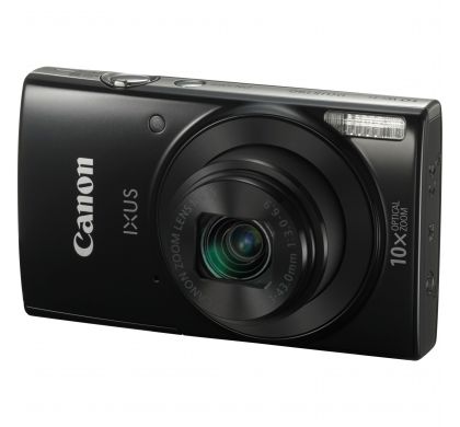 CANON IXUS 190 20 Megapixel Compact Camera - Black LeftMaximum