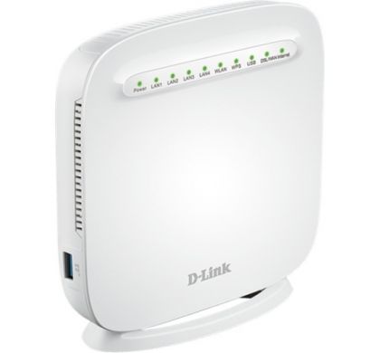 D-LINK DSL-G225 IEEE 802.11n Ethernet, VDSL2, ADSL2+ Modem/Wireless Router