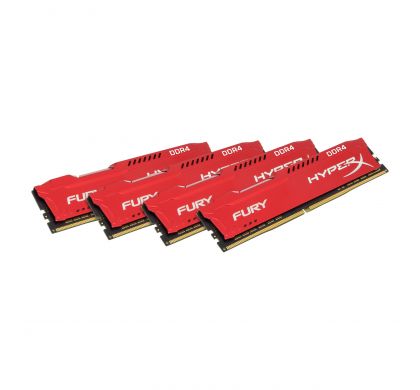 KINGSTON HyperX Fury RAM Module - 64 GB (4 x 16 GB) - DDR4 SDRAM