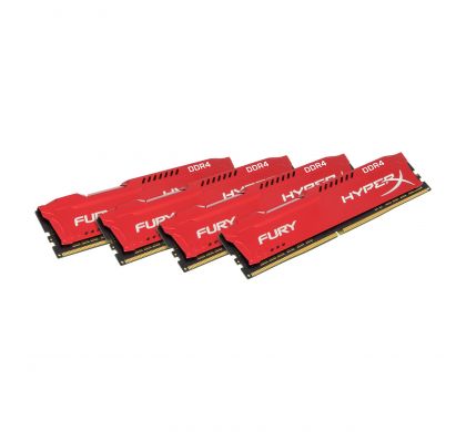 KINGSTON HyperX Fury RAM Module - 64 GB (4 x 16 GB) - DDR4 SDRAM