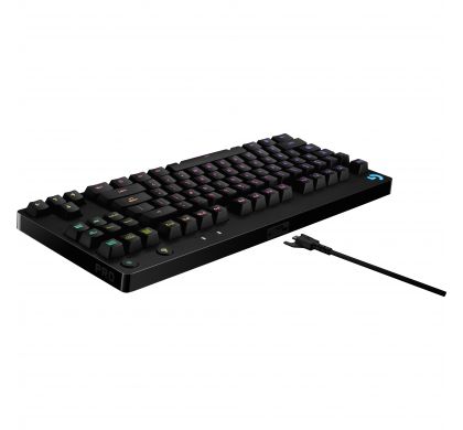 LOGITECH Pro Mechanical Keyboard - Cable Connectivity RearMaximum