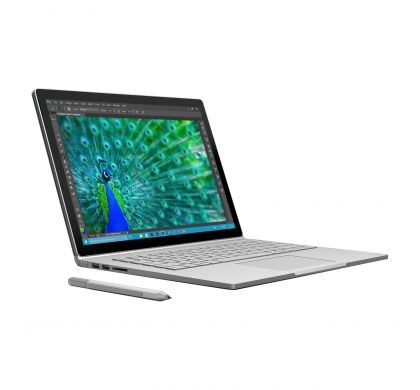 MICROSOFT Surface Book 34.3 cm (13.5") 2 in 1 Notebook - Intel Core i7 - 8 GB - 256 GB SSD - Windows 10 Pro - 3000 x 2000 - PixelSense - Hybrid - Silver