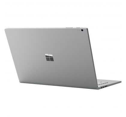 MICROSOFT Surface Book 34.3 cm (13.5") 2 in 1 Notebook - Intel Core i7 - 8 GB - 256 GB SSD - Windows 10 Pro - 3000 x 2000 - PixelSense - Hybrid - Silver RearMaximum