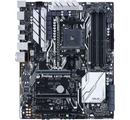 ASUS Prime X370-PRO Desktop Motherboard - AMD Chipset - Socket AM4