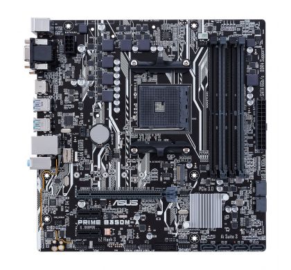 ASUS Prime PRIME B350M-A Desktop Motherboard - AMD B350 Chipset - Socket AM4