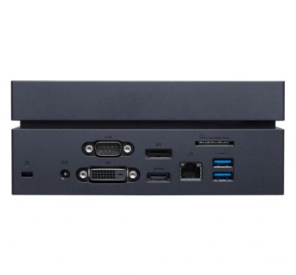 ASUS VivoMini VC66R-I5M8S256W10 Desktop Computer - Intel Core i5 (7th Gen) i5-7400 3 GHz - 8 GB DDR4 SDRAM - 256 GB SSD - Windows 10 Home 64-bit - Mini PC - Black RearMaximum