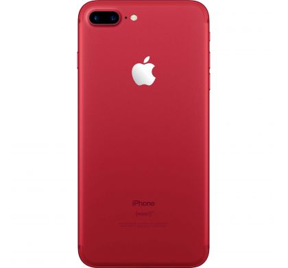 APPLE iPhone 7 Plus 128 GB Smartphone - 4G - 14 cm (5.5") LCD 1920 x 1080 Full HD Touchscreen -  A10 Fusion Quad-core (4 Core) 2.34 GHz - 3 GB RAM - 12 Megapixel Rear/7 Megapixel Front - iOS 10 - SIM-free - (PRODUCT)RED RearMaximum