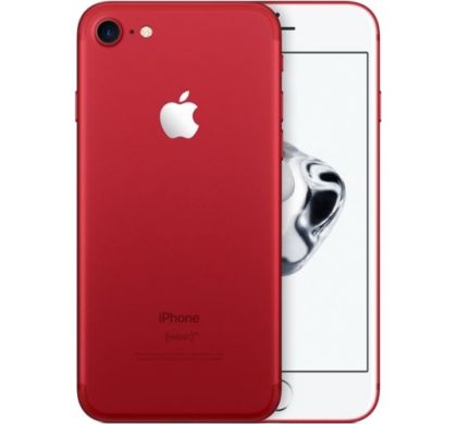 APPLE iPhone 7 128 GB Smartphone - 4G - 11.9 cm (4.7") LCD 1334 Ã— 750 HD Touchscreen -  A10 Fusion Quad-core (4 Core) 2.34 GHz - 2 GB RAM - 12 Megapixel Rear/7 Megapixel Front - iOS 10 - SIM-free - (PRODUCT)RED