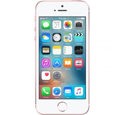 APPLE iPhone SE 32 GB Smartphone - 4G - 10.2 cm (4") LCD 1136 x 640 HD Touchscreen -  A9 Dual-core (2 Core) 1.84 GHz - 2 GB RAM - 12 Megapixel Rear/1.2 Megapixel Front - iOS 10 - SIM-free - Rose Gold