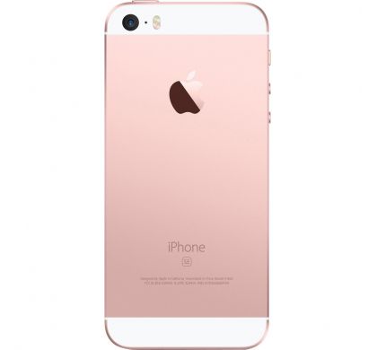 APPLE iPhone SE 32 GB Smartphone - 4G - 10.2 cm (4") LCD 1136 x 640 HD Touchscreen -  A9 Dual-core (2 Core) 1.84 GHz - 2 GB RAM - 12 Megapixel Rear/1.2 Megapixel Front - iOS 10 - SIM-free - Rose Gold RearMaximum