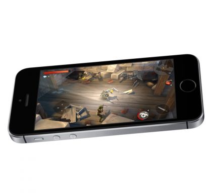 APPLE iPhone SE 128 GB Smartphone - 4G - 10.2 cm (4") LCD 1136 x 640 HD Touchscreen -  A9 Dual-core (2 Core) 1.84 GHz - 2 GB RAM - 12 Megapixel Rear/1.2 Megapixel Front - iOS 10 - SIM-free - Space Gray