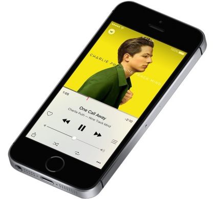 APPLE iPhone SE 128 GB Smartphone - 4G - 10.2 cm (4") LCD 1136 x 640 HD Touchscreen -  A9 Dual-core (2 Core) 1.84 GHz - 2 GB RAM - 12 Megapixel Rear/1.2 Megapixel Front - iOS 10 - SIM-free - Space Gray LeftMaximum