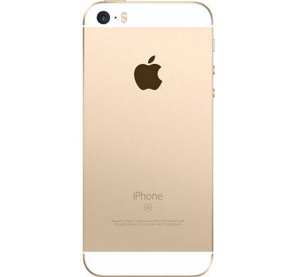 APPLE iPhone SE 128 GB Smartphone - 4G - 10.2 cm (4") LCD 1136 x 640 HD Touchscreen -  A9 Dual-core (2 Core) 1.84 GHz - 2 GB RAM - 12 Megapixel Rear/1.2 Megapixel Front - iOS 10 - SIM-free - Gold RearMaximum