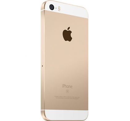 APPLE iPhone SE 128 GB Smartphone - 4G - 10.2 cm (4") LCD 1136 x 640 HD Touchscreen -  A9 Dual-core (2 Core) 1.84 GHz - 2 GB RAM - 12 Megapixel Rear/1.2 Megapixel Front - iOS 10 - SIM-free - Gold LeftMaximum