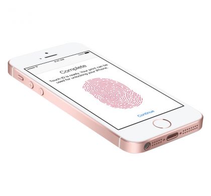 APPLE iPhone SE 128 GB Smartphone - 4G - 10.2 cm (4") LCD 1136 x 640 HD Touchscreen -  A9 Dual-core (2 Core) 1.84 GHz - 2 GB RAM - 12 Megapixel Rear/1.2 Megapixel Front - iOS 10 - SIM-free - Rose Gold BottomMaximum