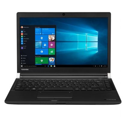 TOSHIBA Portege R30-D 33.8 cm (13.3") LCD Notebook - Intel Core i7 (7th Gen) i7-7600U Dual-core (2 Core) 2.80 GHz - 8 GB - 256 GB SSD - Windows 10 Pro - 1366 x 768 - Graphite Black Metallic FrontMaximum