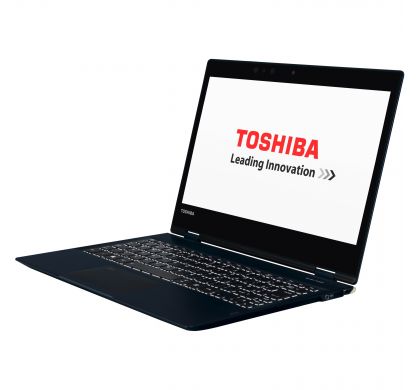 TOSHIBA Portege X20W-D 31.8 cm (12.5") Touchscreen LCD 2 in 1 Notebook - Intel Core i5 (7th Gen) i5-7200U Dual-core (2 Core) 2.50 GHz - 8 GB - 256 GB SSD - Windows 10 Pro - 1920 x 1080 - Convertible - Black Hairline, Blue