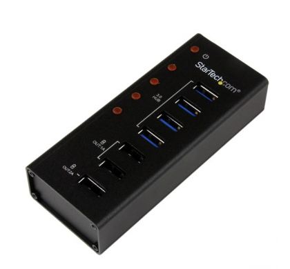 STARTECH .com USB Hub - USB - External - Black