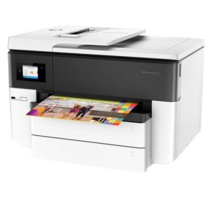 HP Officejet Pro 7740 Inkjet Multifunction Printer - Colour - Plain Paper Print - Desktop LeftMaximum