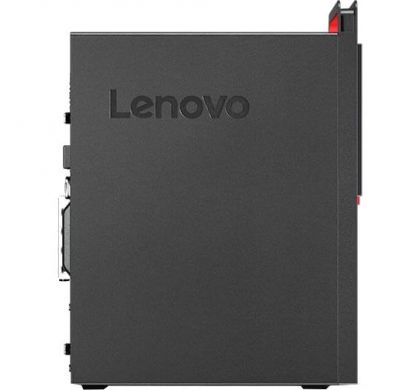 LENOVO ThinkCentre M910t 10MMS00300 Desktop Computer - Intel Core i7 (7th Gen) i7-7700 3.60 GHz - 16 GB DDR4 SDRAM - 1 TB HDD - 256 GB SSD - Windows 10 Pro 64-bit - Tower - Black RightMaximum