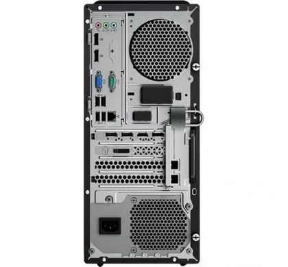 LENOVO ThinkCentre M910t 10MMS00300 Desktop Computer - Intel Core i7 (7th Gen) i7-7700 3.60 GHz - 16 GB DDR4 SDRAM - 1 TB HDD - 256 GB SSD - Windows 10 Pro 64-bit - Tower - Black RearMaximum