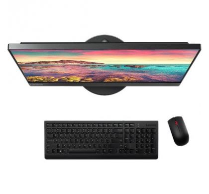 LENOVO V510z 10NQ0007AU All-in-One Computer - Intel Core i5 (7th Gen) i5-7400T 2.40 GHz - 8 GB DDR4 SDRAM - 500 GB HDD - 58.4 cm (23") 1920 x 1080 - Windows 10 Pro 64-bit (English) - Desktop - Business Gray, Black TopMaximum