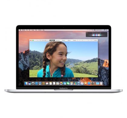 APPLE MacBook Pro MPTV2X/A 39.1 cm (15.4") LCD Notebook - Intel Core i7 (7th Gen) Quad-core (4 Core) 2.90 GHz - 16 GB LPDDR3 - 512 GB SSD - Mac OS Sierra - 2880 x 1800 - In-plane Switching (IPS) Technology, Retina Display - Silver FrontMaximum