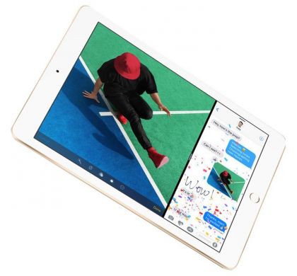 APPLE iPad Tablet - 24.6 cm (9.7") -  A9 Dual-core (2 Core) - 32 GB - iOS 10 - 2048 x 1536 - Retina Display, In-plane Switching (IPS) Technology - Gold RightMaximum