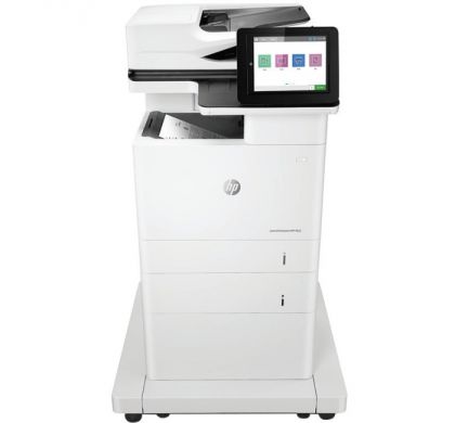 HP LaserJet M632z Laser Multifunction Printer - Monochrome - Plain Paper Print - Floor Standing