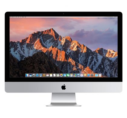 APPLE iMac MNED2X/A VR Ready All-in-One Computer - Intel Core i5 (7th Gen) 3.80 GHz - 8 GB DDR4 SDRAM - 2 TB HHD - 68.6 cm (27") 5120 x 2880 - Mac OS Sierra - Desktop FrontMaximum